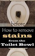 Image result for Best Way to Clean Toilet Bowl Stains