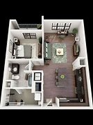 Image result for Small Apartment Layout Plan