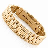 Image result for Gold Watch Bracelets for Men