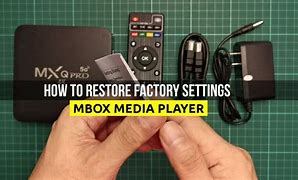 Image result for UniPro TV Box Reset Button