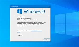 Image result for Winver Windows 10 Pro