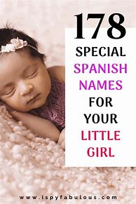Image result for Spanish Baby Girl Names