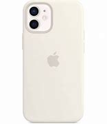 Image result for iPhone 12 Mini White with Blue Silicone Pouch