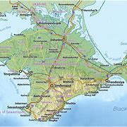 Image result for Russia Crimea Bridge Map
