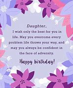 Image result for Best Daughter Birthday Card