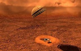 Image result for Titan Moon Surface From Probe Camera