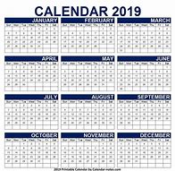 Image result for 2019 Broadcast Calendar