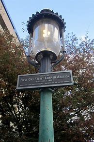 Image result for Natural Gas Street Light