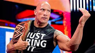 Image result for The Rock WWE Championship