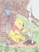 Image result for Photo Winnie the Pooh Piglet Sitting My a Campfire