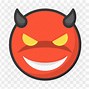 Image result for Devil with Halo Emoji