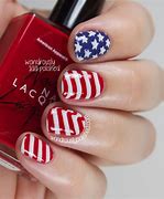 Image result for American Flag Nails