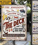 Image result for Funny Deck Signs