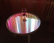 Image result for Laser-Cut Table Infinity Mirror