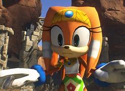 Image result for Tikal the Echidna vs Chaos