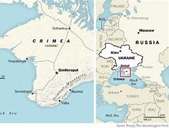 Image result for Crimean Peninsula Ukraine Attack Map