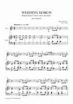 Image result for Here Comes the Bride Sheet Music. Size: 150 x 212. Source: musicsheets.org