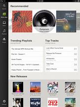 Image result for Spotify iPad App