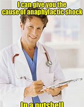 Image result for Anaphylaxis Meme