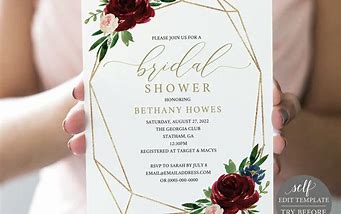 Image result for Wedding Shower Invitations