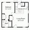 Image result for 1 Bedroom House Floor Plans