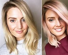Image result for Rose Gold Hair Colour for Over 50s