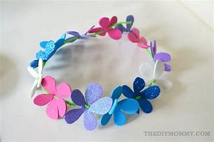 Image result for Flower Crown Craft