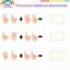 Image result for Preschool Addition Worksheets