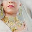 Image result for Woman Wearing Gold Choker