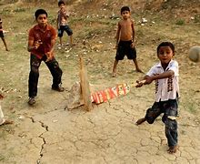 Image result for Poor Kids Playing Cricket