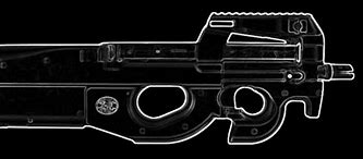 Image result for Airsoft P90