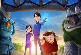 Image result for Trollhunters Jim and Claire Kids