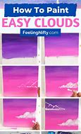Image result for Painting Clouds Step by Step