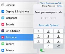 Image result for iPhone Change Passcode Keyboard