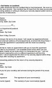 Image result for Example of 30-Day Notice to Landlord