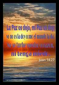 Image result for Juan 14:27