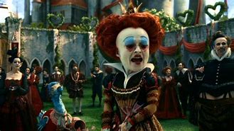 Image result for Tim Burton Alice in Wonderland