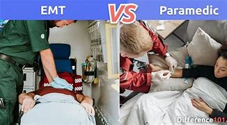 Image result for EMT vs Paramedic