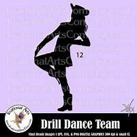 Image result for Drill Team Silhouette Clip Art