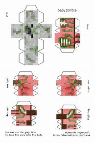 Image result for Minecraft Papercraft Zombie Pigman