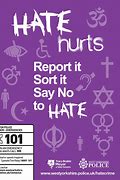 Image result for No Hate Speech