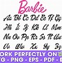 Image result for Barbie Birthday Logo