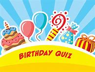 Image result for Birthday Quiz Logo