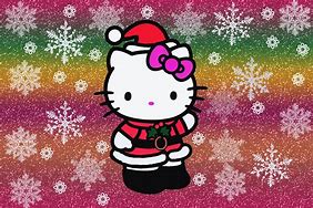 Image result for Hello Kitty Christmas Elsa