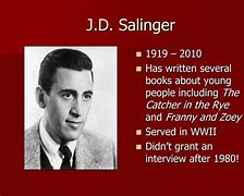 Image result for The Catcher in the Rye by J.D. Salinger