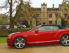 Image result for Red Bentley Convertible