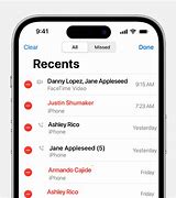Image result for iPhone Call Log History