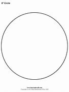 Image result for 8 Inch Diameter Circle Template