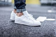 Image result for Men's All White Adidas Shoes