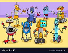 Image result for Box Robot Cartoon